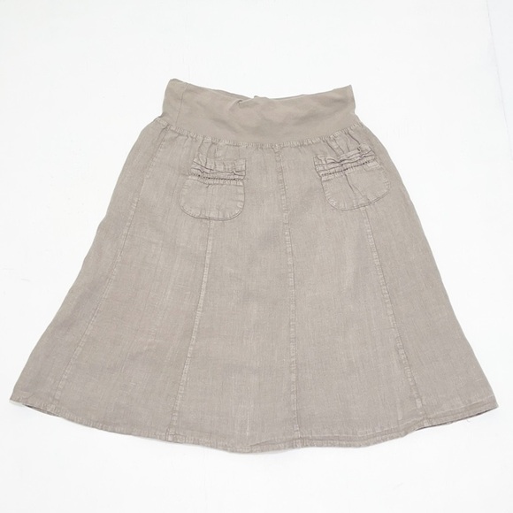 100% LINEN Woman Shirt Made in Italy Size M - Picture 1 of 9